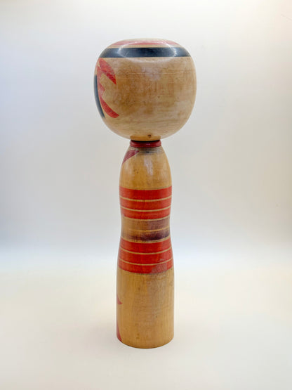 K25063 - Yajirō kokeshi by Ishikawa Tokujiro 石川篤次郎