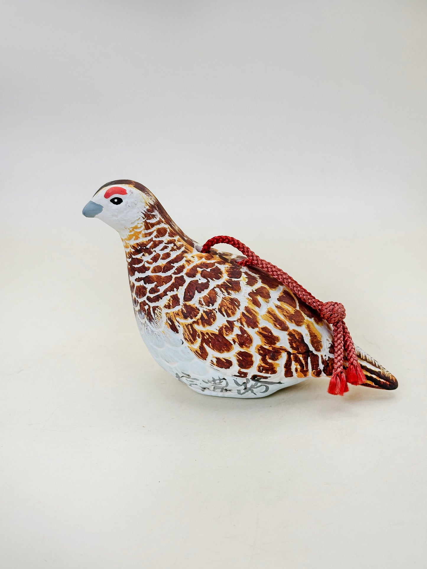 CB208 - Raichō Dorei Clay Bell from Shinanoji 信濃路