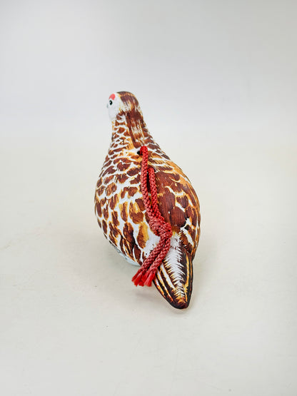 CB208 - Raichō Dorei Clay Bell from Shinanoji 信濃路