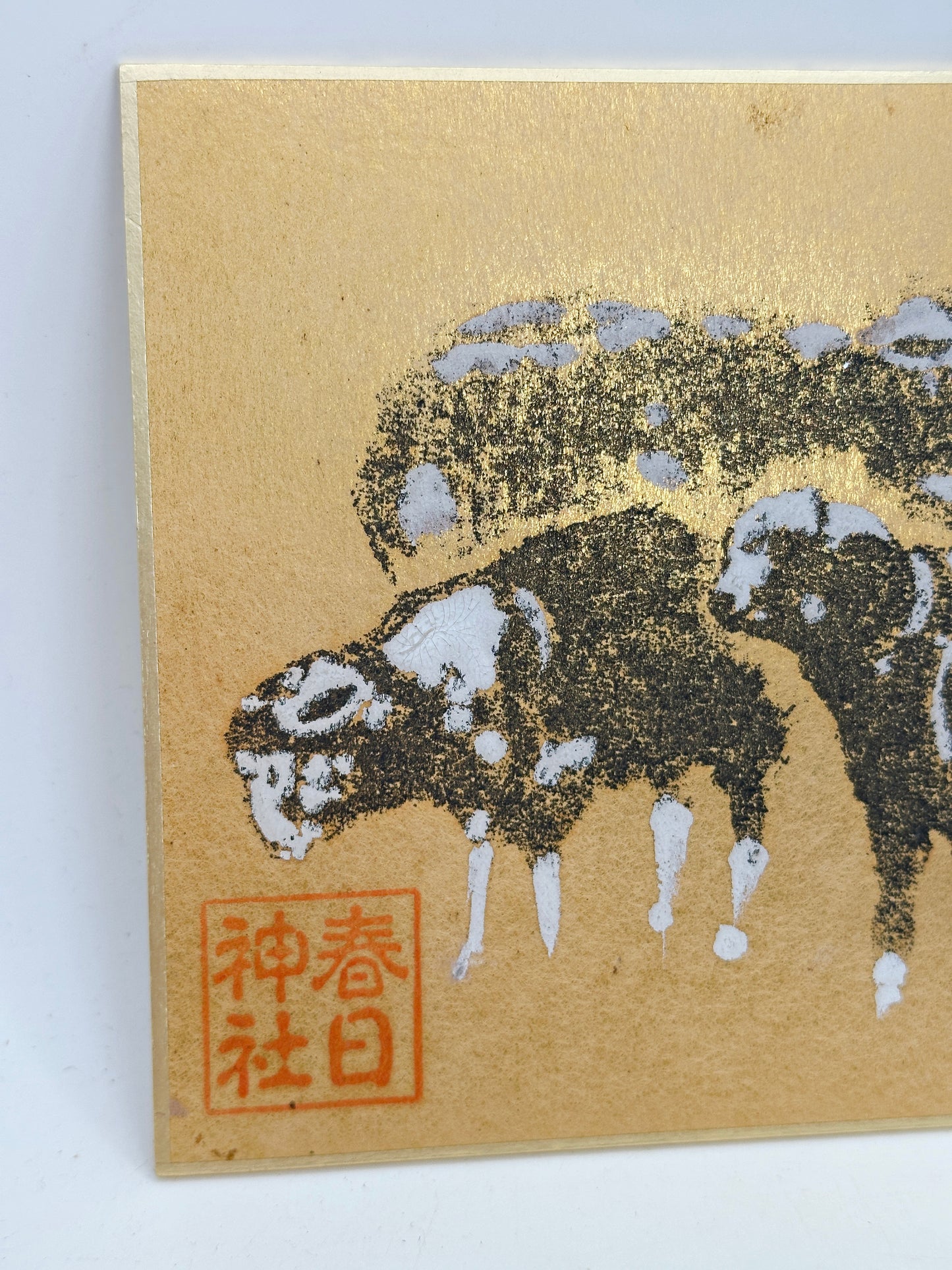 SHP339 - Shikishi print from Kasuga Taisha 春日大社