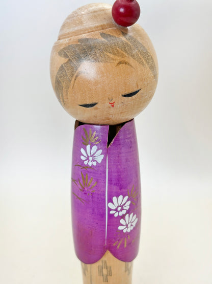 K20141 - Sōsaku Kokeshi de Kishi Sadao 岸貞男