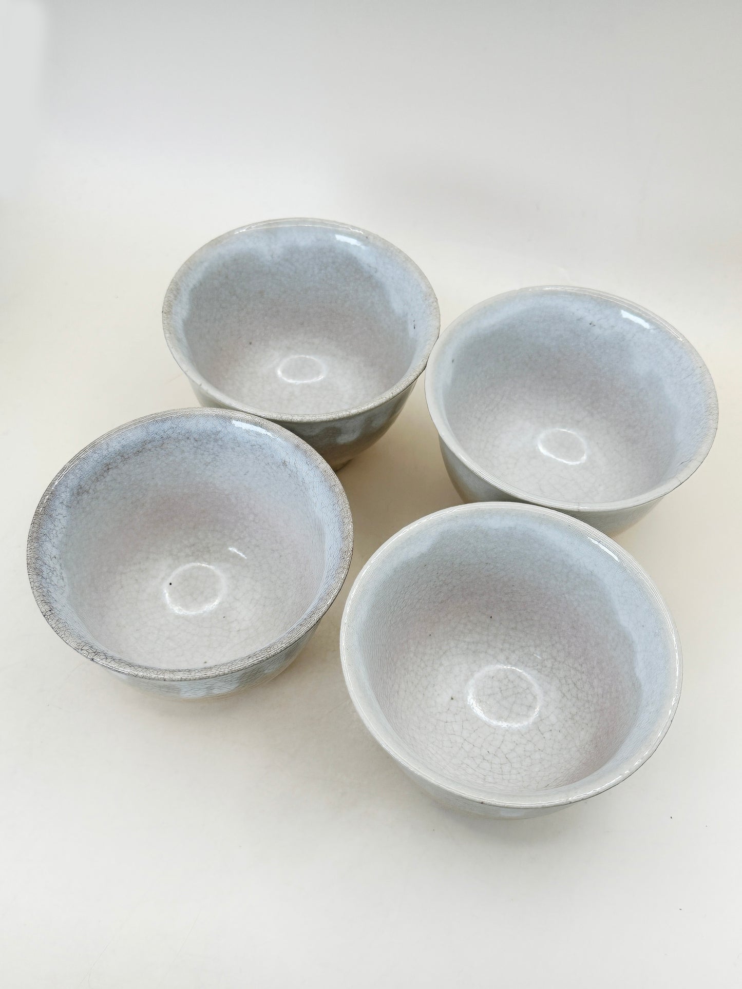 TB216 -  Hagi-yaki Tea Cup set by Tenpōzan 萩焼