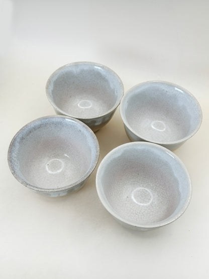 TB216 -  Hagi-yaki Tea Cup set by Tenpōzan 萩焼
