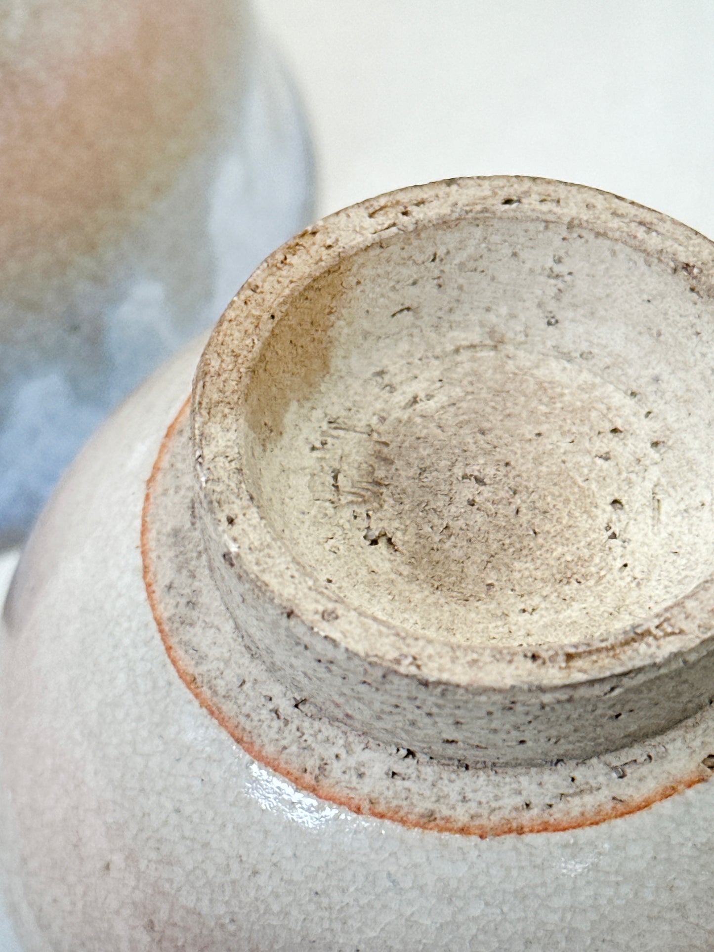 TB216 -  Hagi-yaki Tea Cup set by Tenpōzan 萩焼