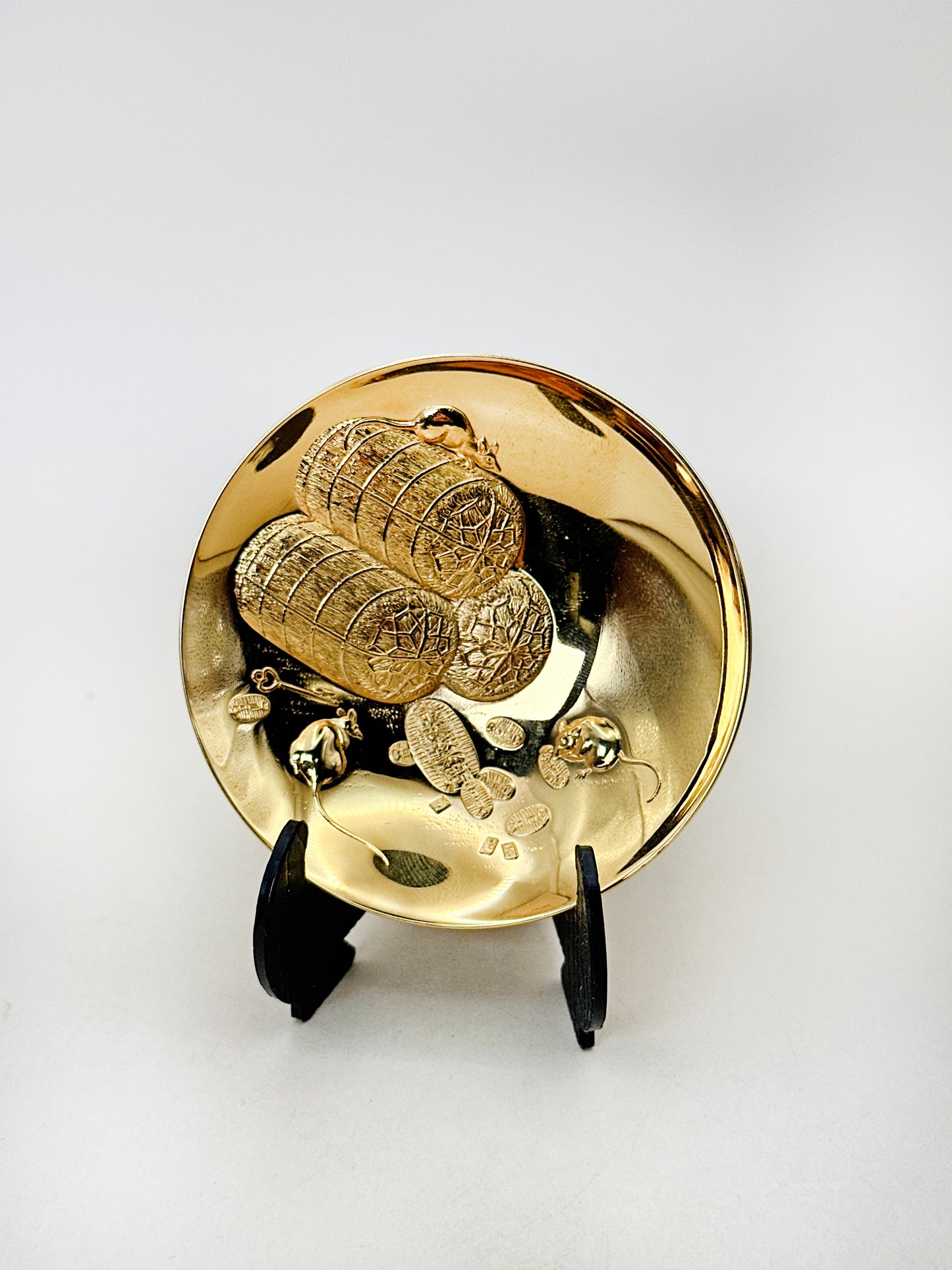 TB229 - Copa ceremonial Kinpai con baño de oro 24K 金盃