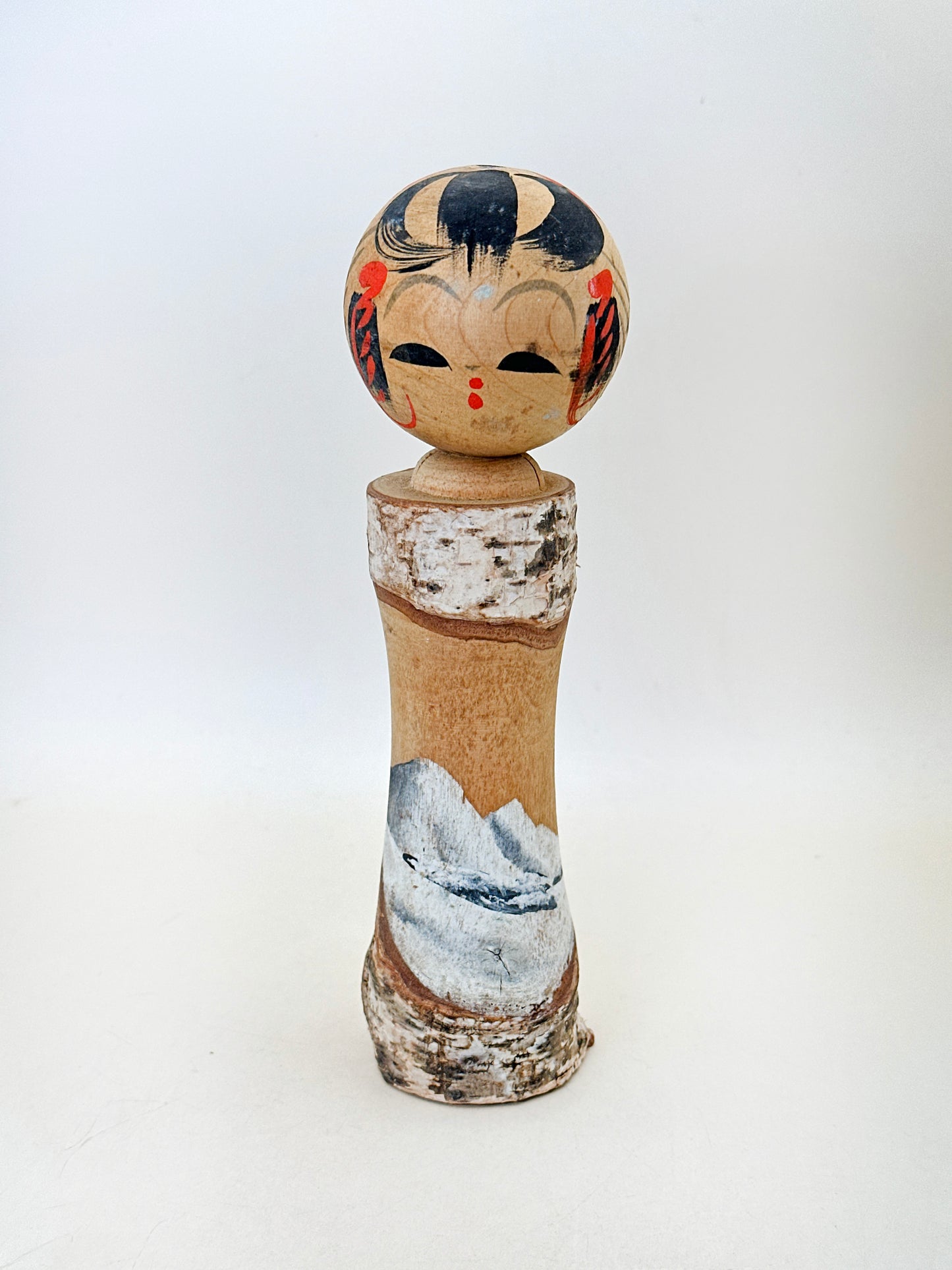 K20144 - Omiyage Kokeshi de la ciudad de Shiga 志賀町