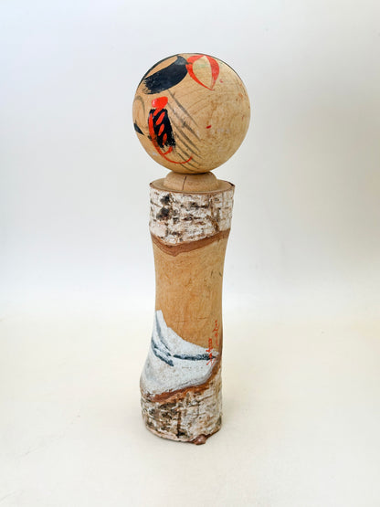 K20144 - Omiyage Kokeshi de la ciudad de Shiga 志賀町