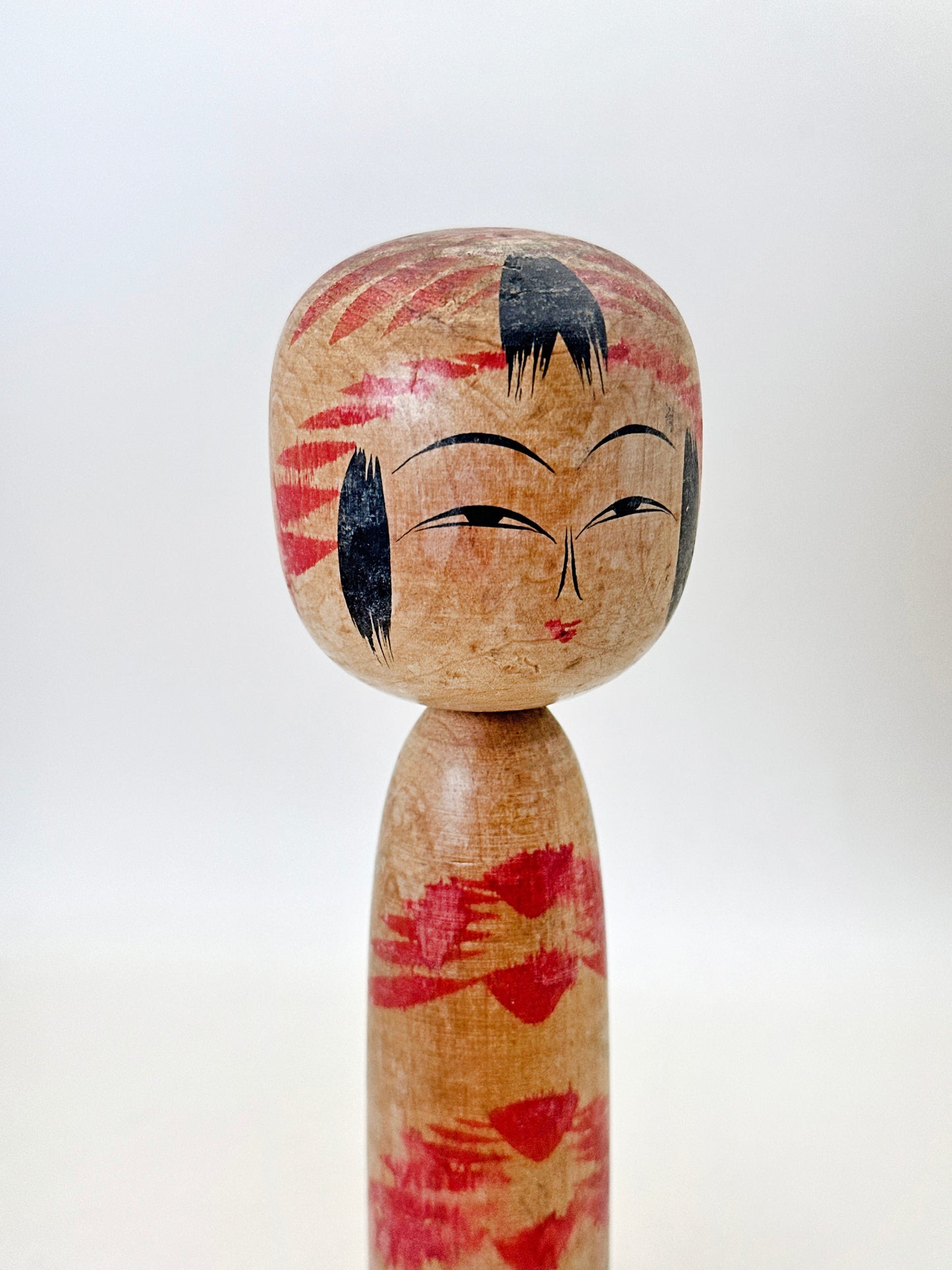 K18144 - Togatta Kokeshi by Nobuo Agatsuma 我妻信雄