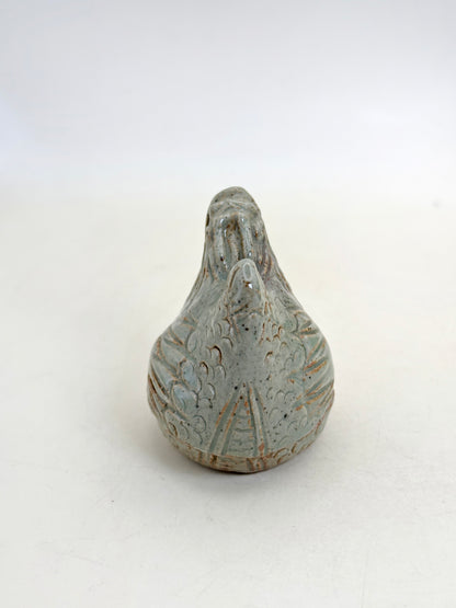 TB334 - Shigaraki-yaki Dragon Kōgō Incense Box 信楽焼