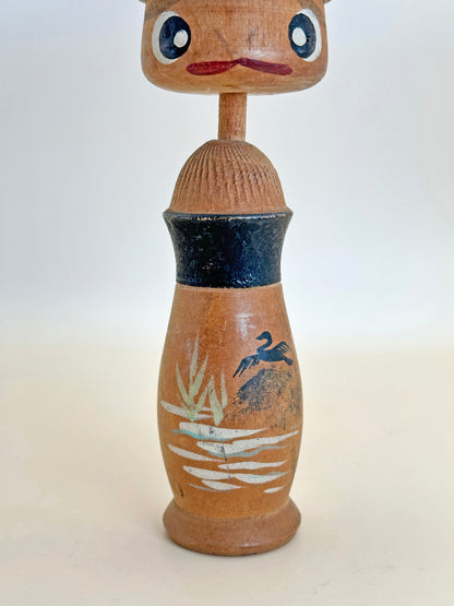 K15090 - Japan Omiyage Kappa Kokeshi doll