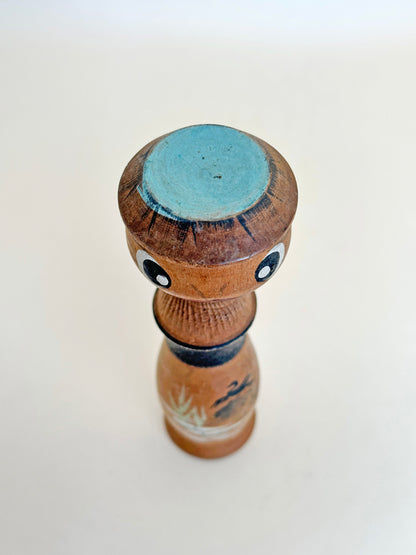 K15090 - Japan Omiyage Kappa Kokeshi doll