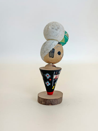 K10145 - Omiyage Daikon Kokeshi from Kagoshima 鹿児島