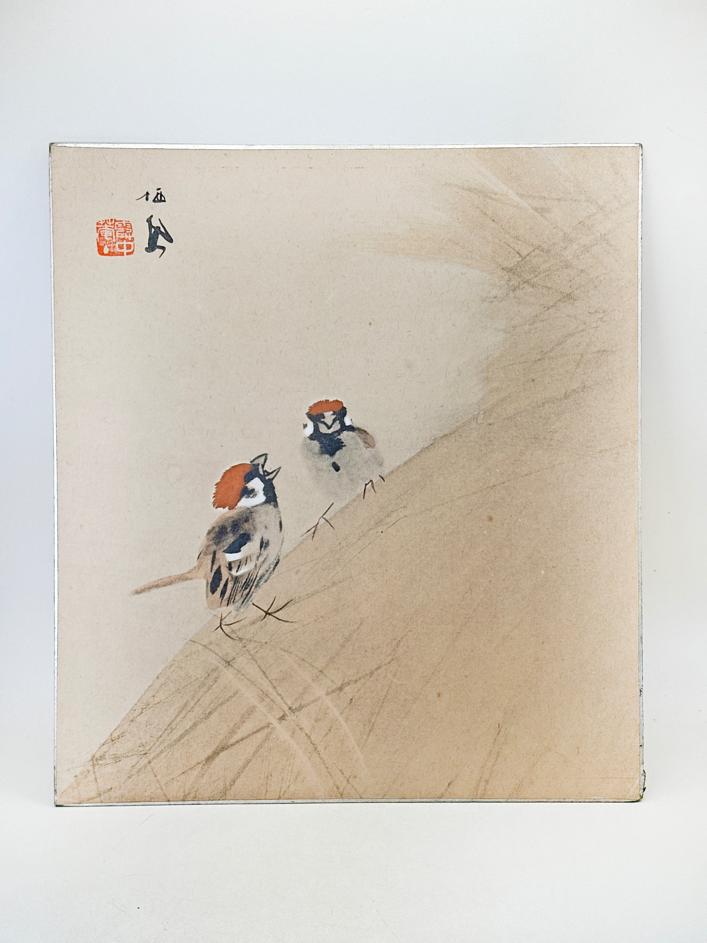 SHP266 - Shikishi print of Takeuchi Seihō 竹内栖鳳