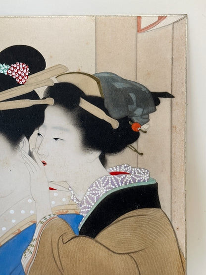 SHP267 - Shikishi Print of Uemura Shōen 上村松園