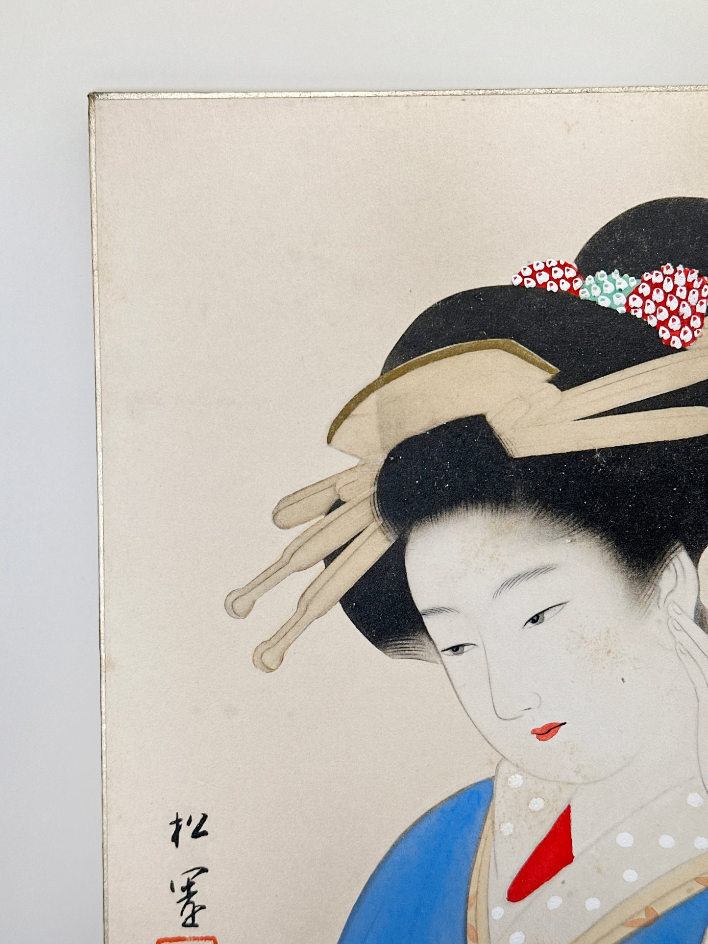SHP267 - Shikishi Print of Uemura Shōen 上村松園