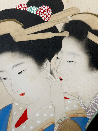 SHP267 - Shikishi Print of Uemura Shōen 上村松園