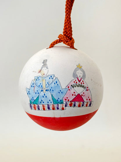 CB210 - Dorei Clay Bell of Hina Doll 雛人形