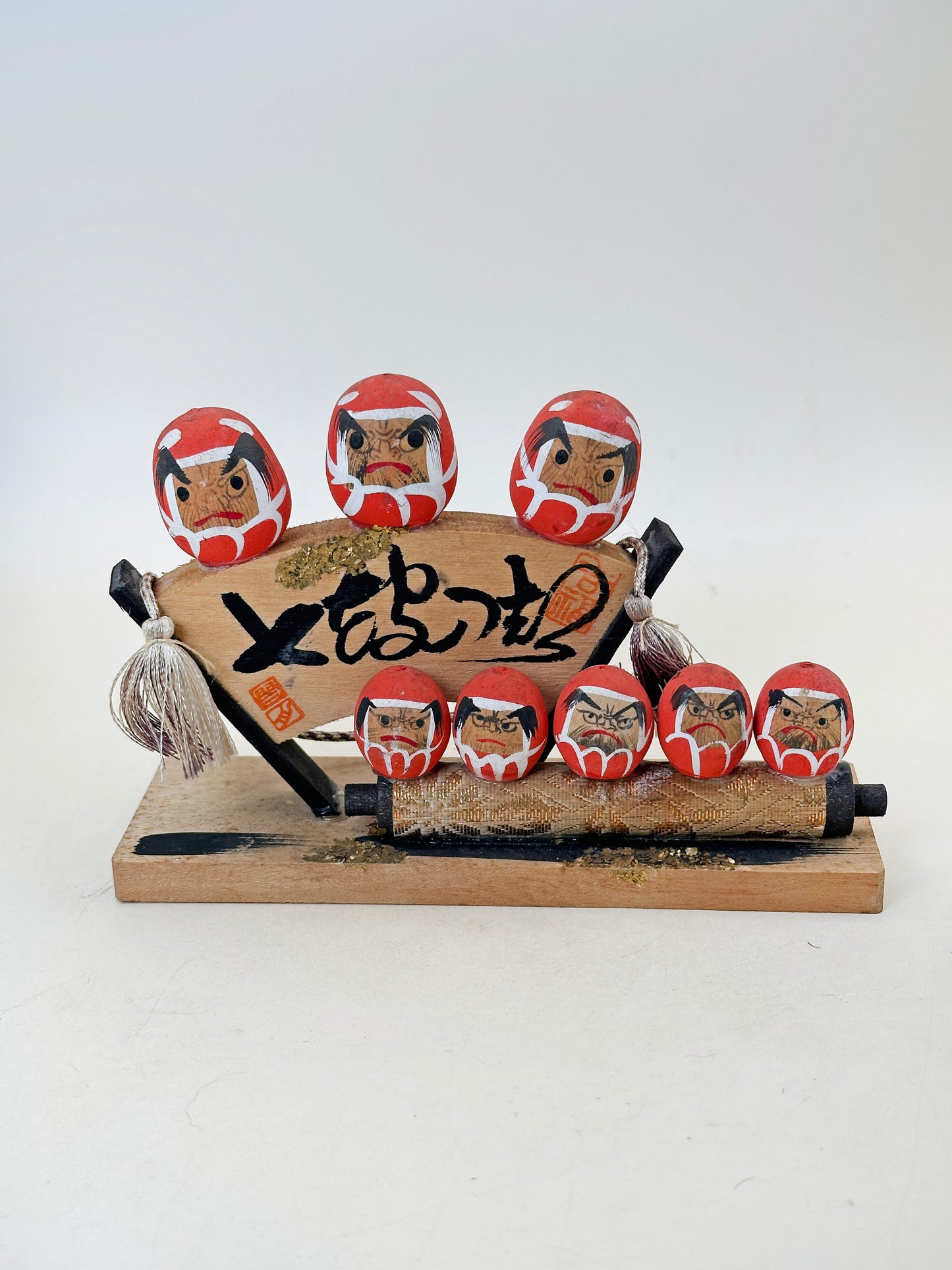 FT389 - Artisanat populaire Daruma par Setsugetsu 雪月