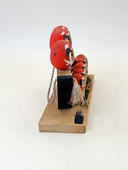 FT389 - Artisanat populaire Daruma par Setsugetsu 雪月