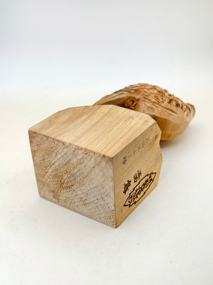 FT372 - Folk Craft Raichō ittō-bori 一刀彫