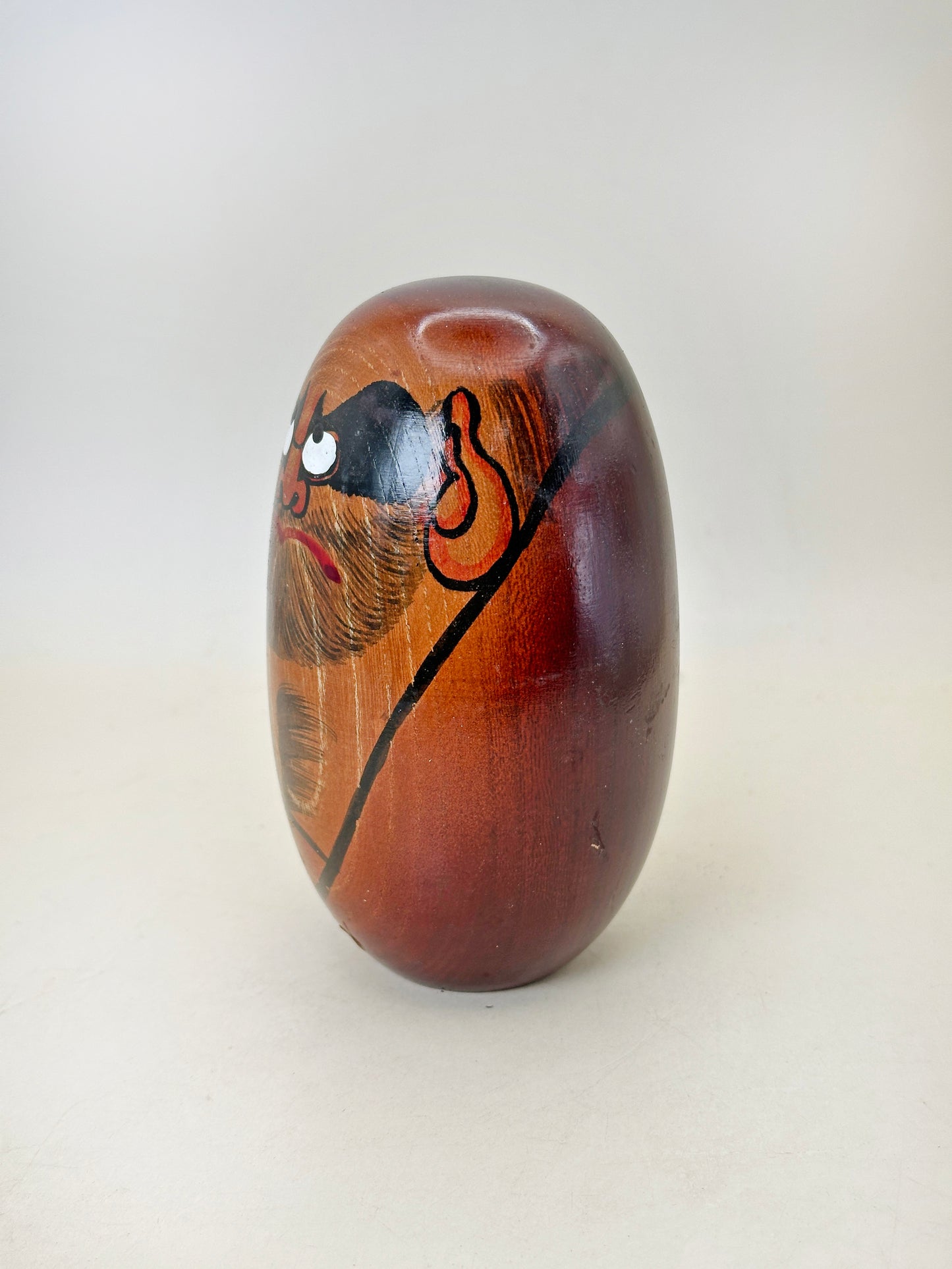 K10202 - Sōsaku Daruma Kokeshi by Gōno Seifū 郷野清風