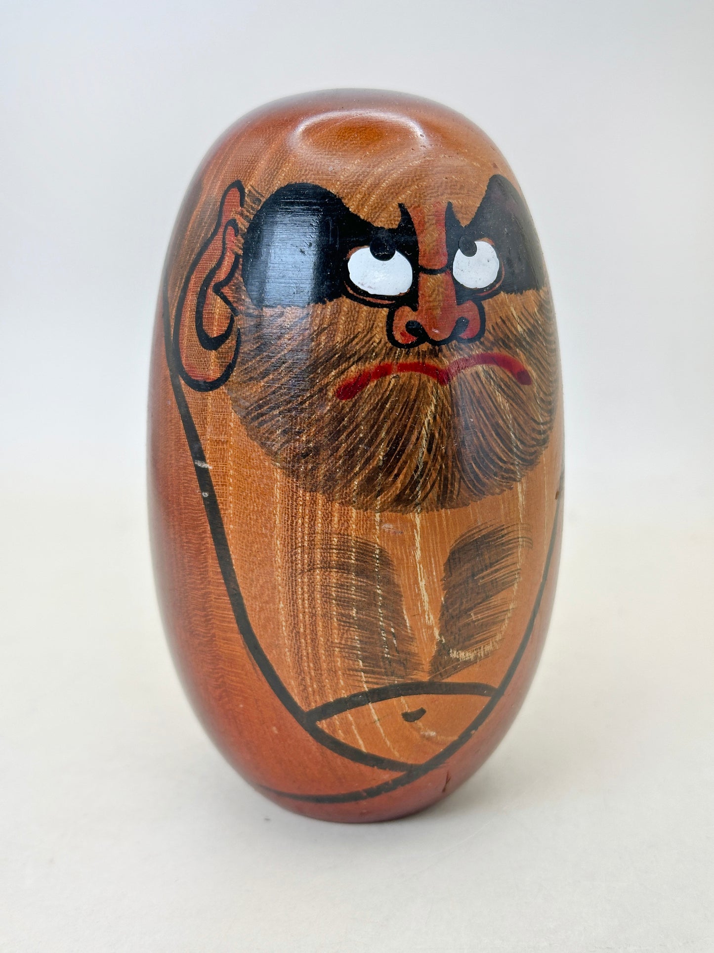 K10202 - Sōsaku Daruma Kokeshi by Gōno Seifū 郷野清風