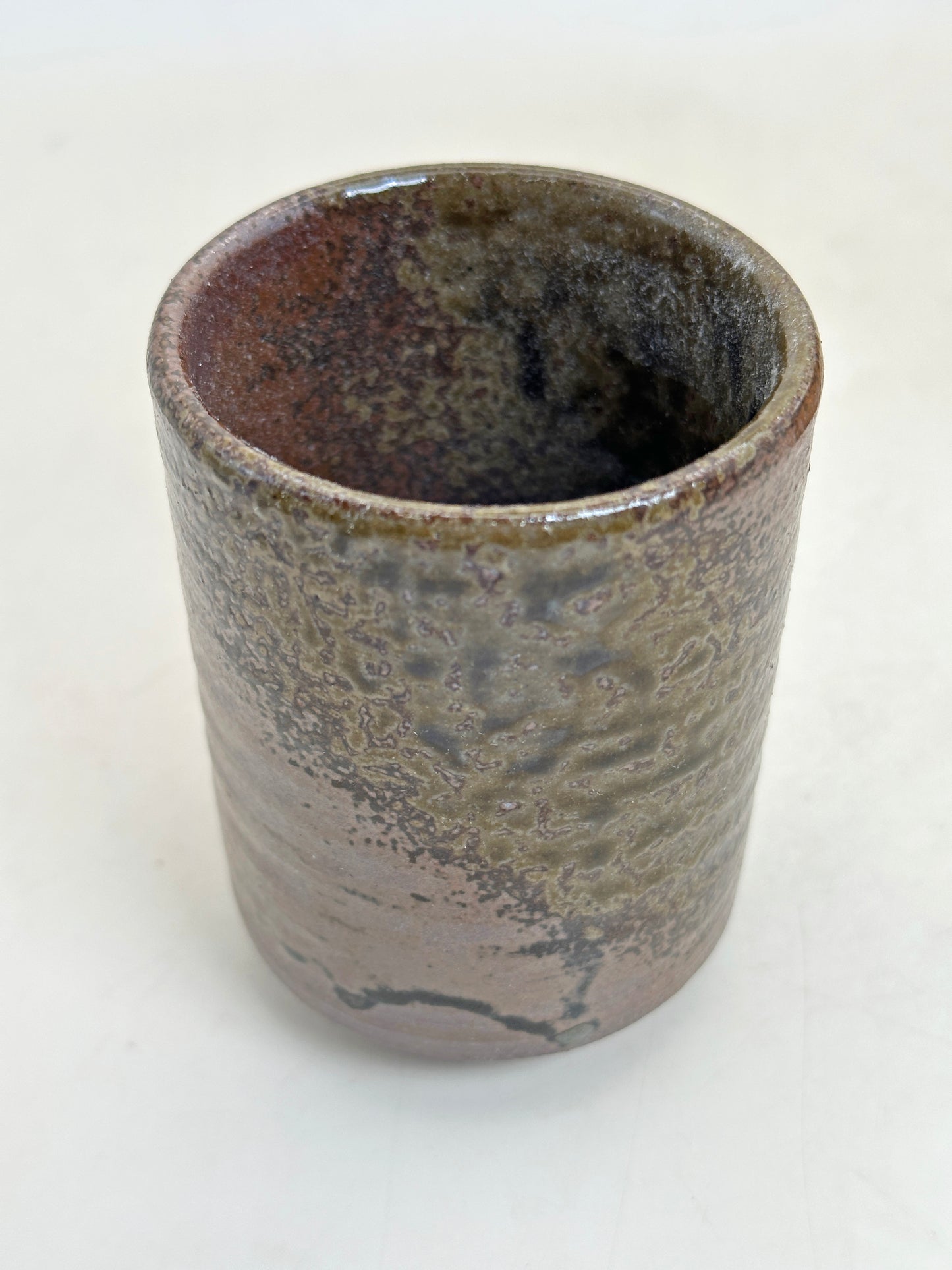 TB339 - Tamba-yaki - Yunomi Tea Cup 丹波焼