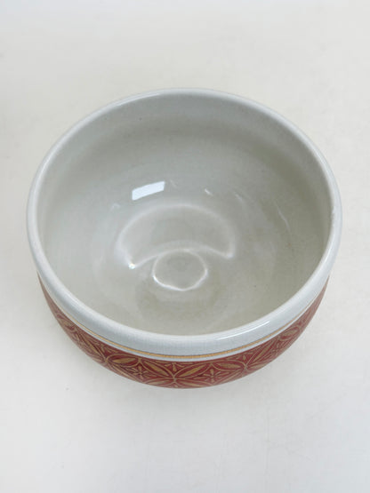 TB340 - Kutani-yaki Chawan Matcha Bowl 九谷焼