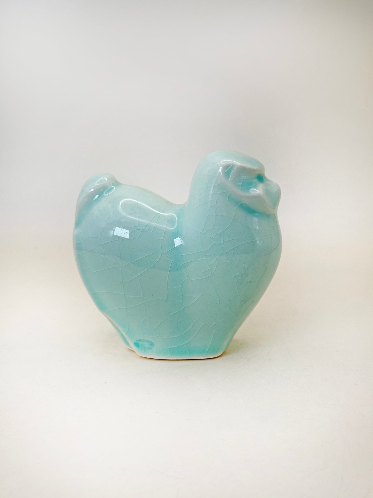 FT383 - Figurine de singe en porcelaine céladon de Goryeo 高麗青磁