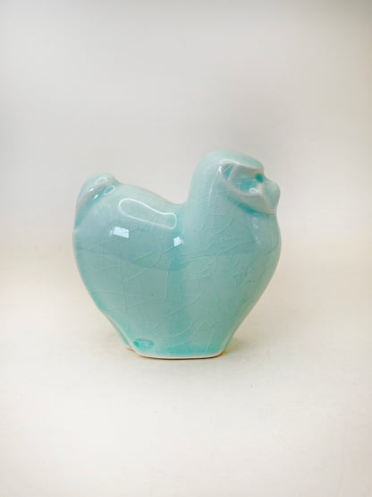 FT383 - Figurine de singe en porcelaine céladon de Goryeo 高麗青磁