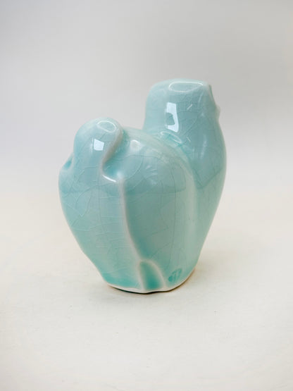 FT383 - Figurine de singe en porcelaine céladon de Goryeo 高麗青磁
