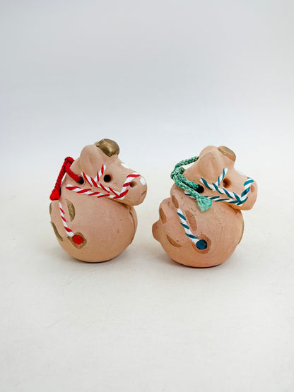 CB290 - Haniwa Dorei Clay Bell Fuku Koma はにわ鈴