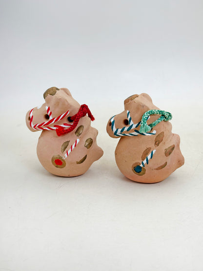 CB290 - Haniwa Dorei Clay Bell Fuku Koma はにわ鈴