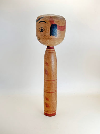 K25066 - Traditional Tsuchiyu kokeshi by Haruo Sanpei 三瓶春男