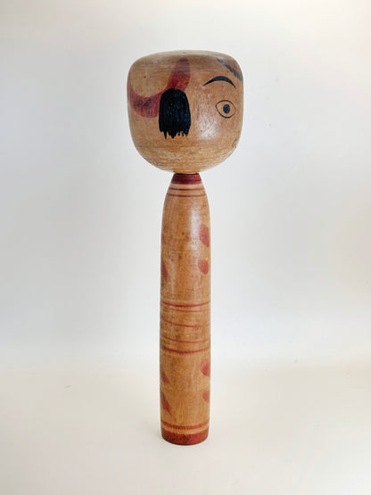K25066 - Traditional Tsuchiyu kokeshi by Haruo Sanpei 三瓶春男