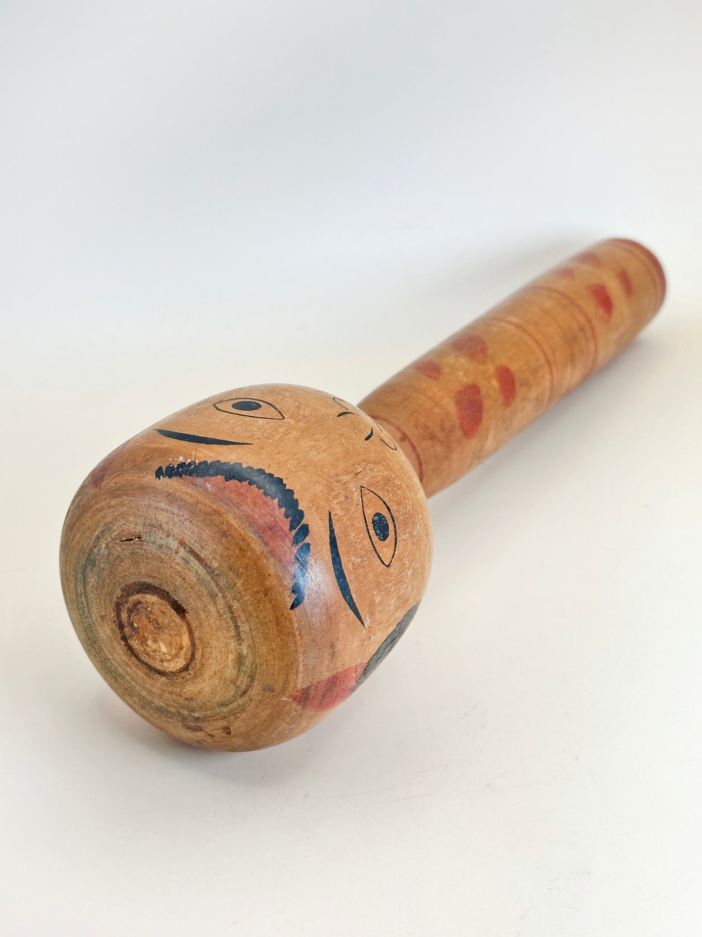 K25066 - Traditional Tsuchiyu kokeshi by Haruo Sanpei 三瓶春男