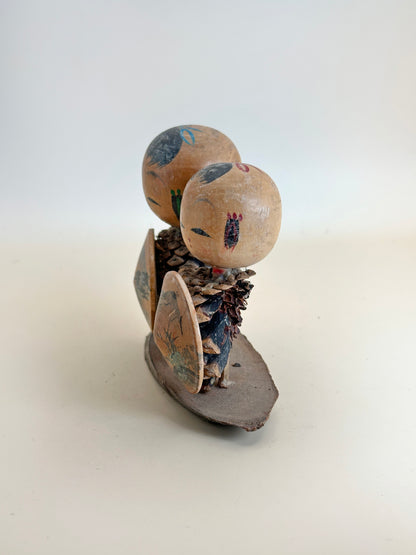 K10148 - Vintage Omiyage Kokeshi from Asakusa 浅草