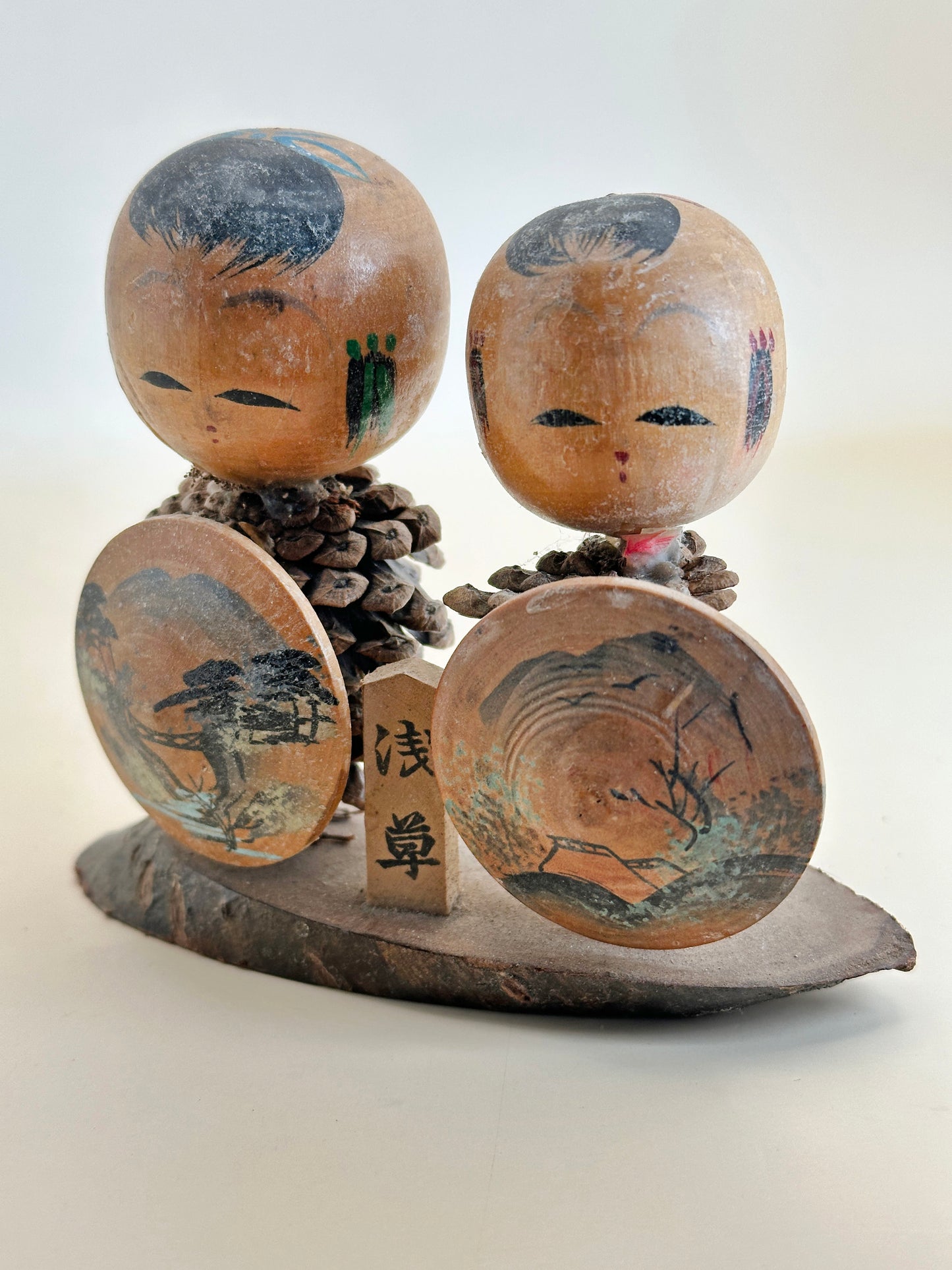 K10148 - Vintage Omiyage Kokeshi from Asakusa 浅草