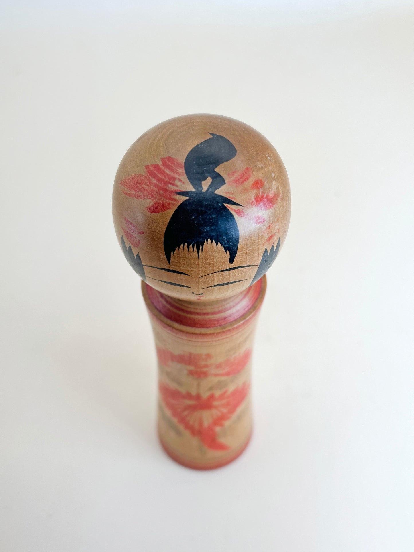 K15091 - Traditional Naruko kokeshi by Fumihiro Ito 伊藤文博