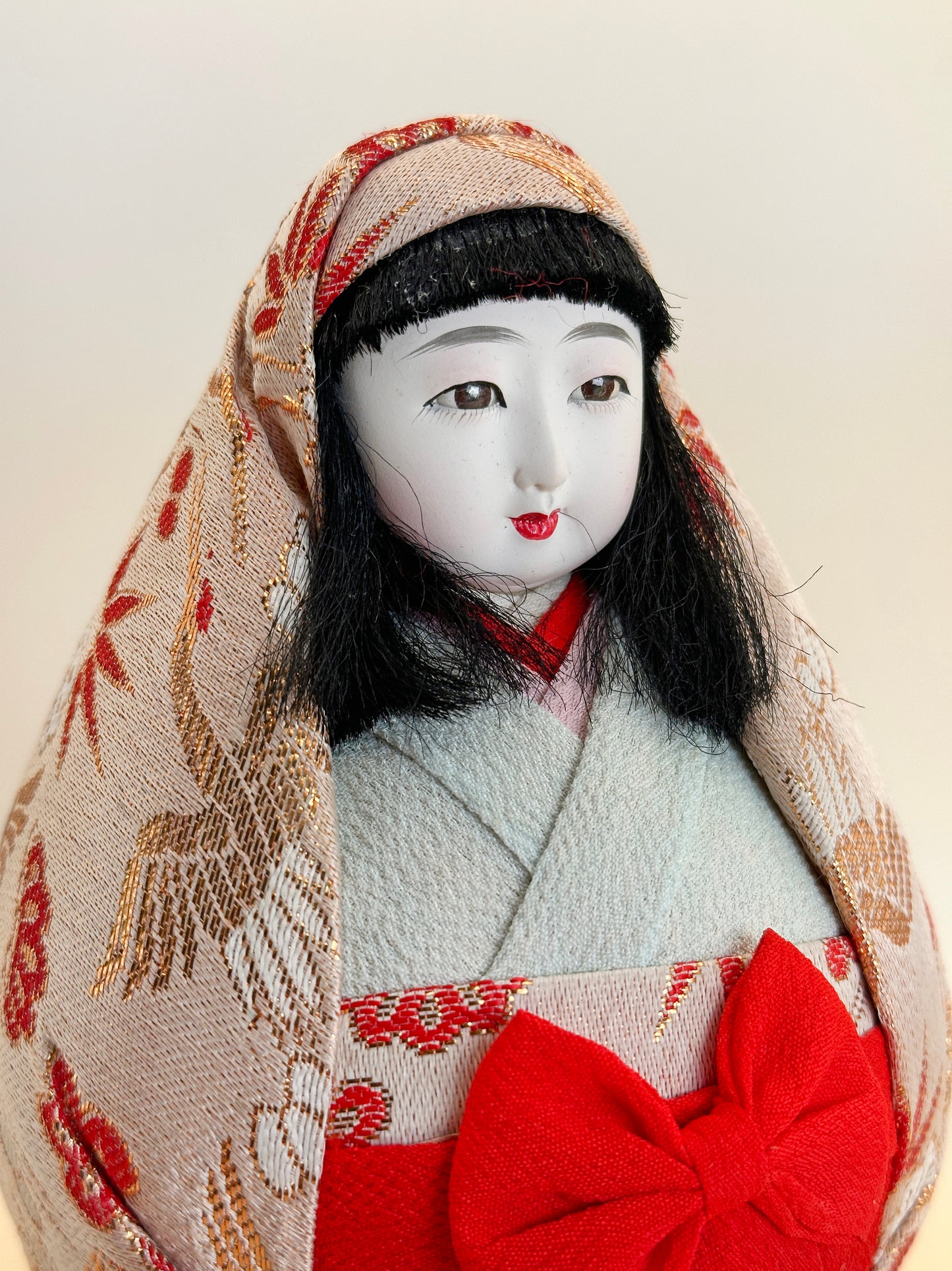 K15092 - Japan Folk Craft Doll Yuhime Ningyō 湯姫人形