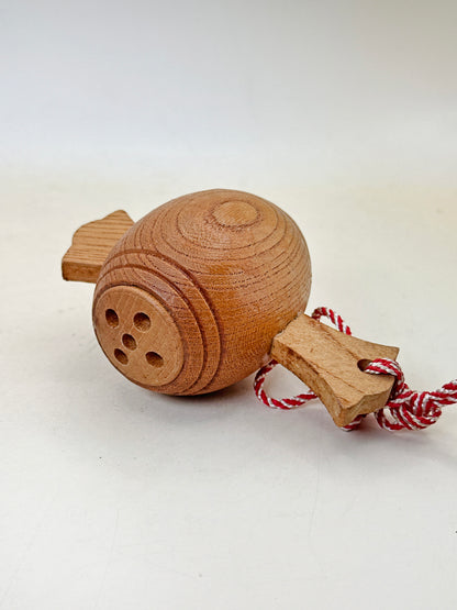 CB215 - Lucky Mallet Wooden Dorei Bell 福のこづち