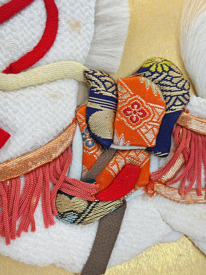 SHP181 - Shikishi Horse artwork Nishijin-ori 西陣織