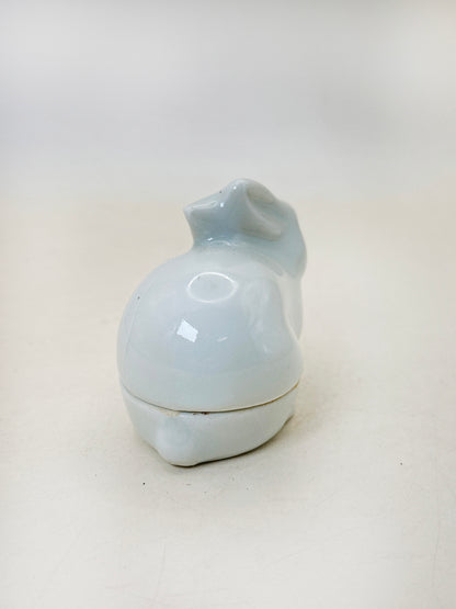 TB227 -   Arita-yaki, kōgō en forme de lapin 有田焼
