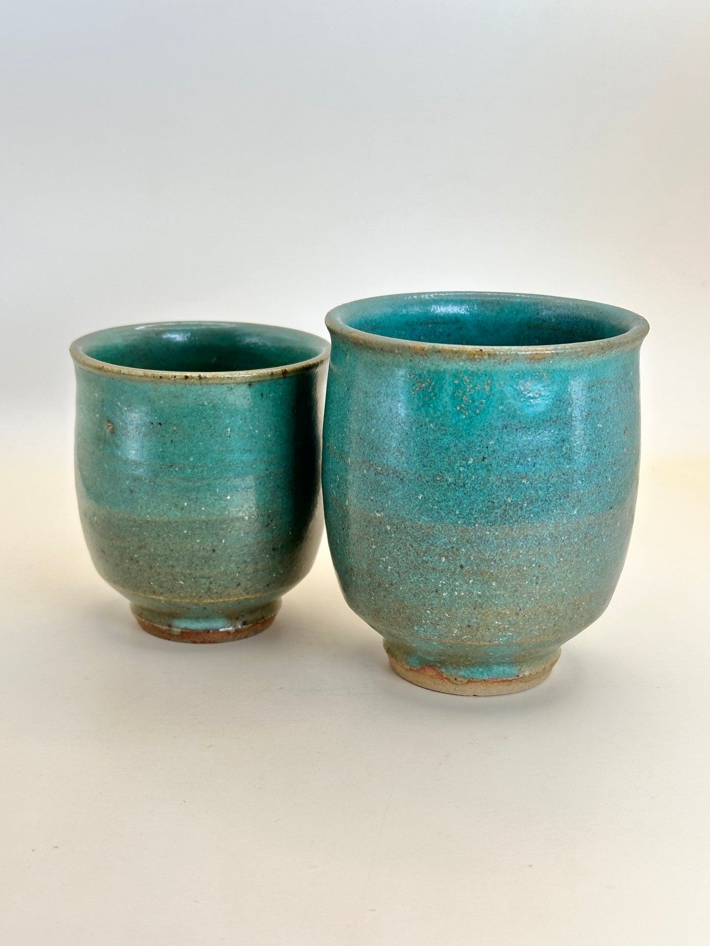 TB73 - Mashiko-yaki Yunomi Cups 湯吞 益子焼