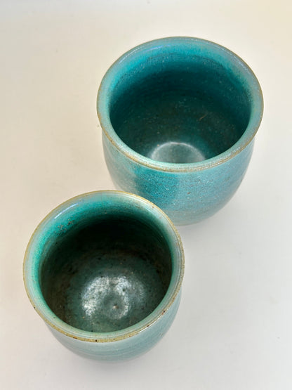 TB73 - Mashiko-yaki Yunomi Cups 湯吞 益子焼