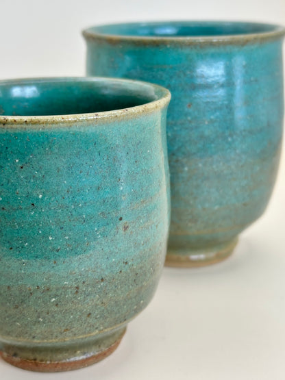 TB73 - Mashiko-yaki Yunomi Cups 湯吞 益子焼