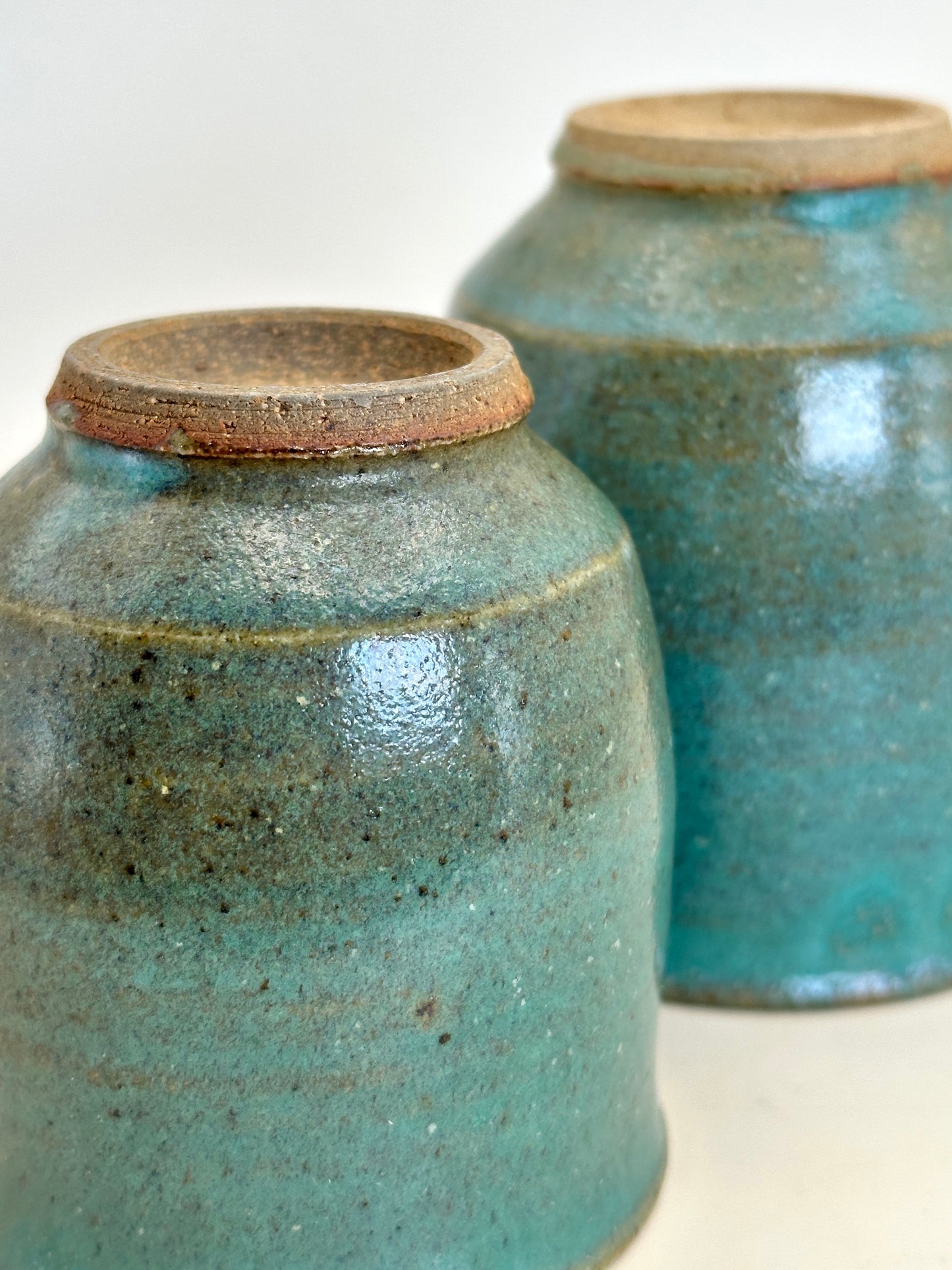 TB73 - Mashiko-yaki Yunomi Cups 湯吞 益子焼