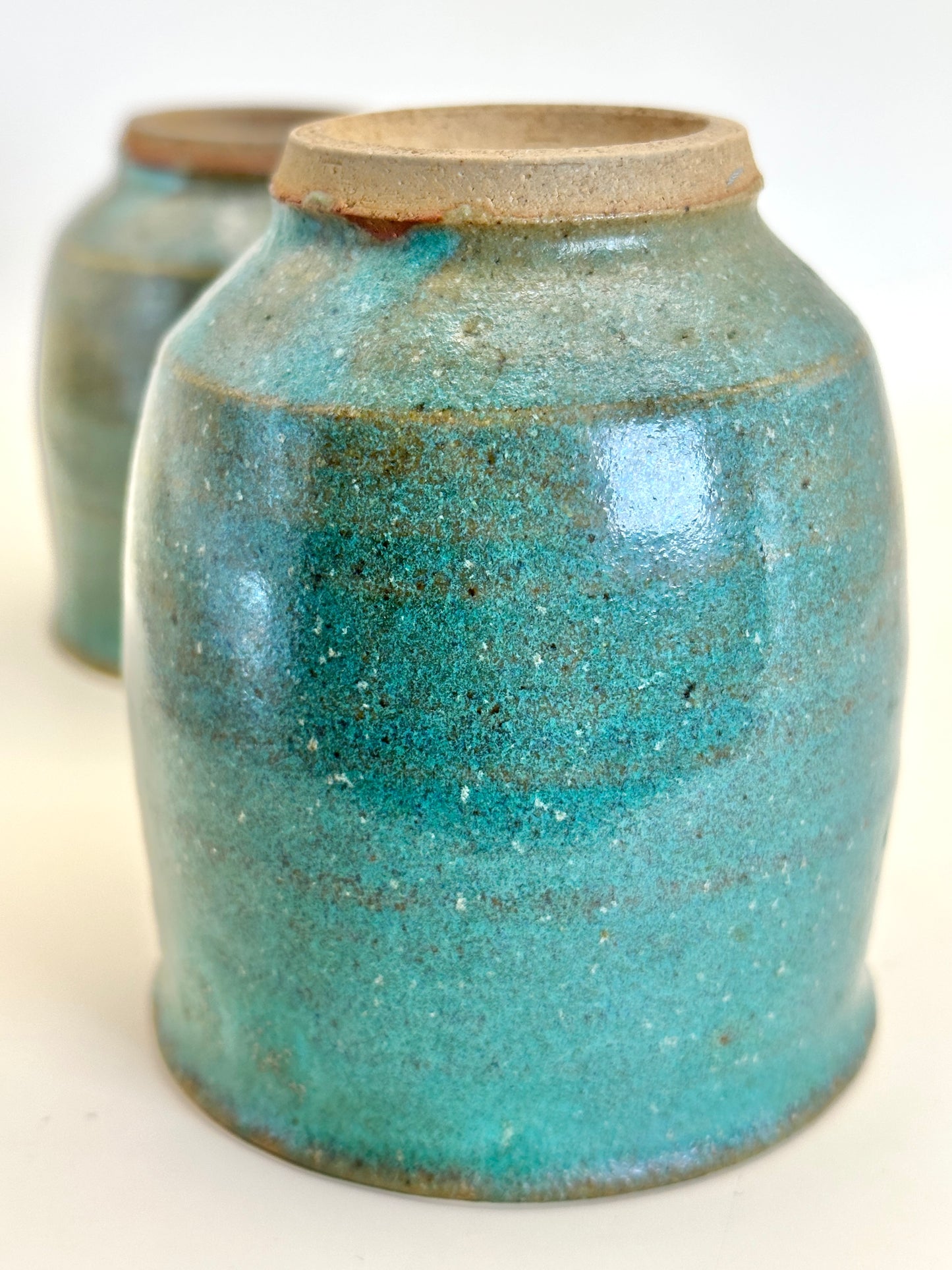 TB73 - Mashiko-yaki Yunomi Cups 湯吞 益子焼