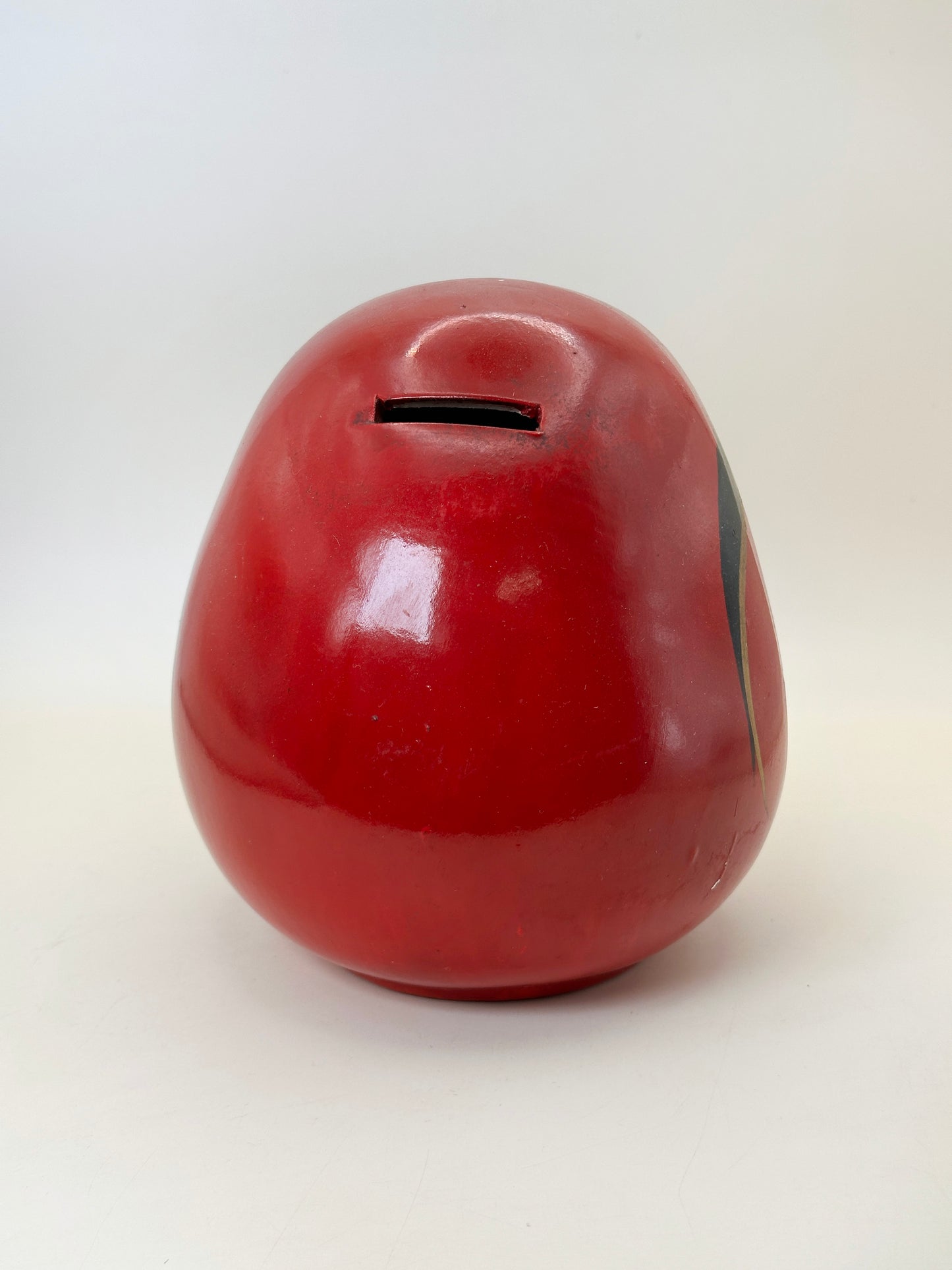 FT379 - Folk Toy Daruma Coin Bank だるま