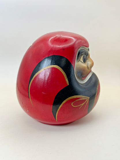 FT379 - Folk Toy Daruma Coin Bank だるま